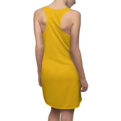 Nith OE Women's Racerback Dress Yellow BLOCKHEAD