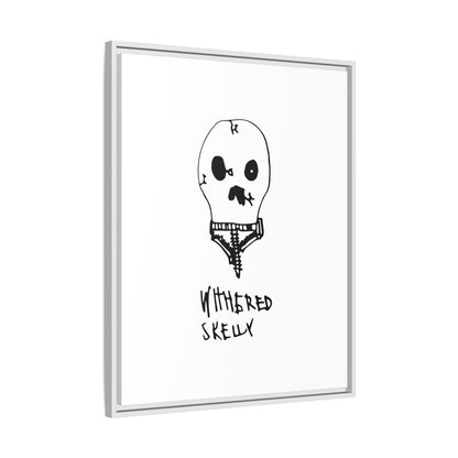 Nith OE Matte Canvas, Framed WITHERED SKELLY