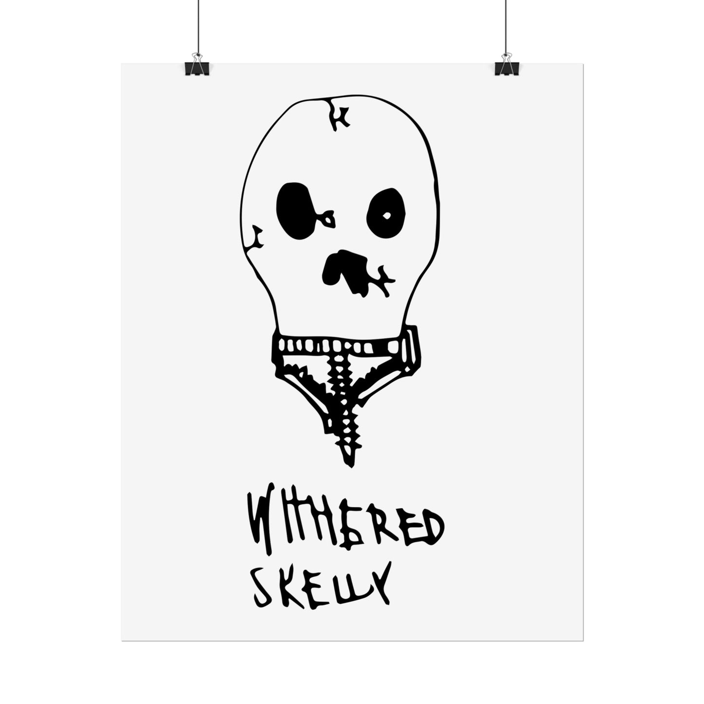 Nith OE Rolled Posters WITHERED SKELLY