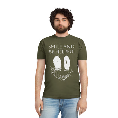 Nith OE Unisex Faded Shirt SMILE AND BE HELPFUL