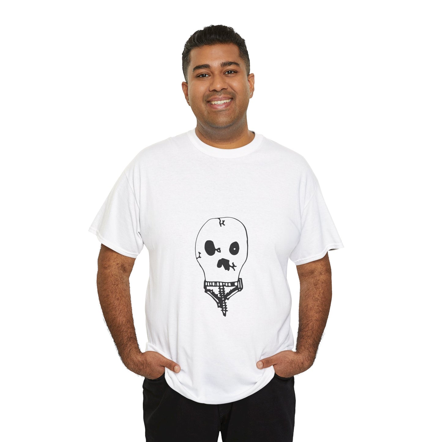 Nith OE Unisex Heavy Cotton Tee WITHERED SKELLY