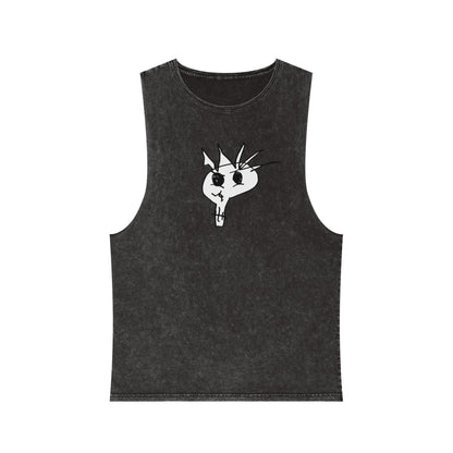 Nith OE Unisex Stonewash Tank Top SPIKE