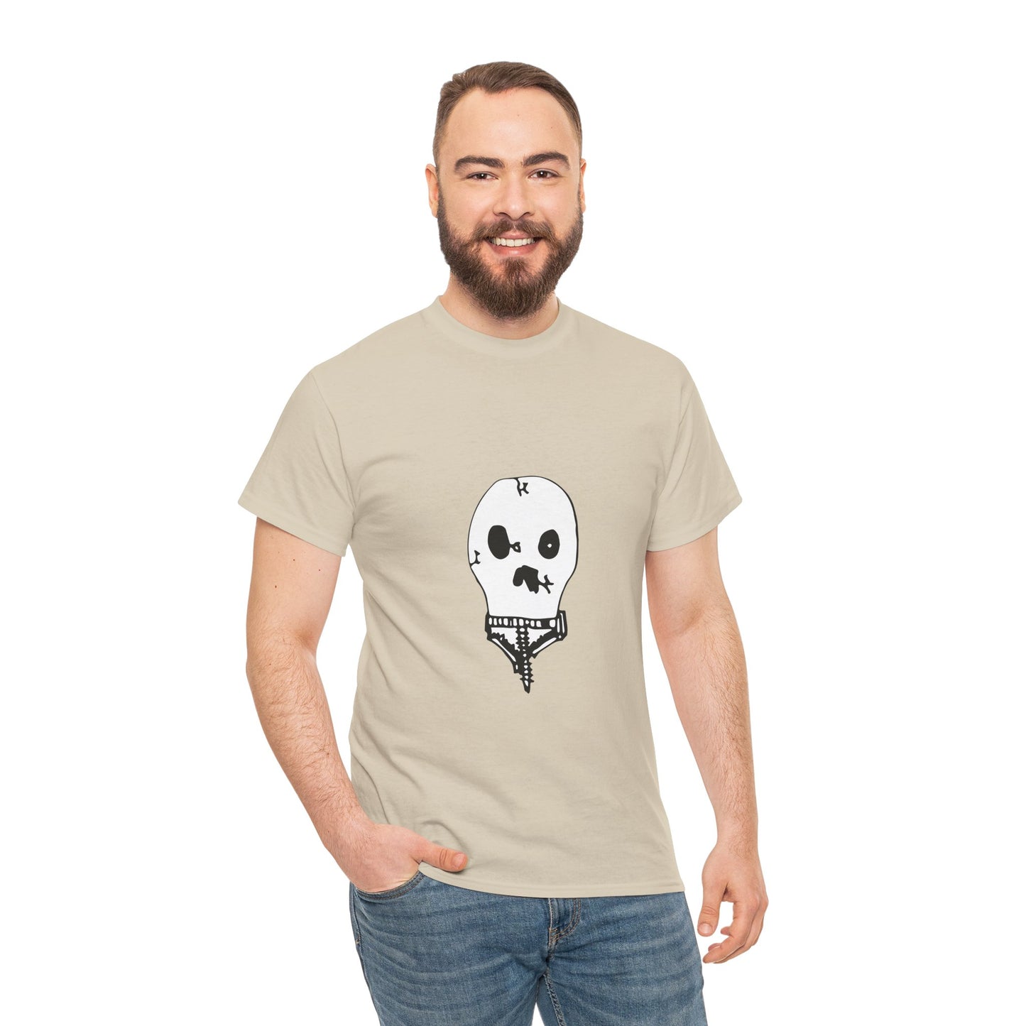 Nith OE Unisex Heavy Cotton Tee WITHERED SKELLY