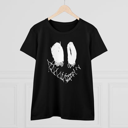 Nith OE Women's Midweight Cotton Tee Inverted SMILE
