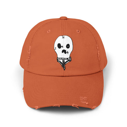 Nith OE Unisex Distressed Cap WITHERED SKELLY