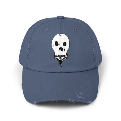 Nith OE Unisex Distressed Cap WITHERED SKELLY