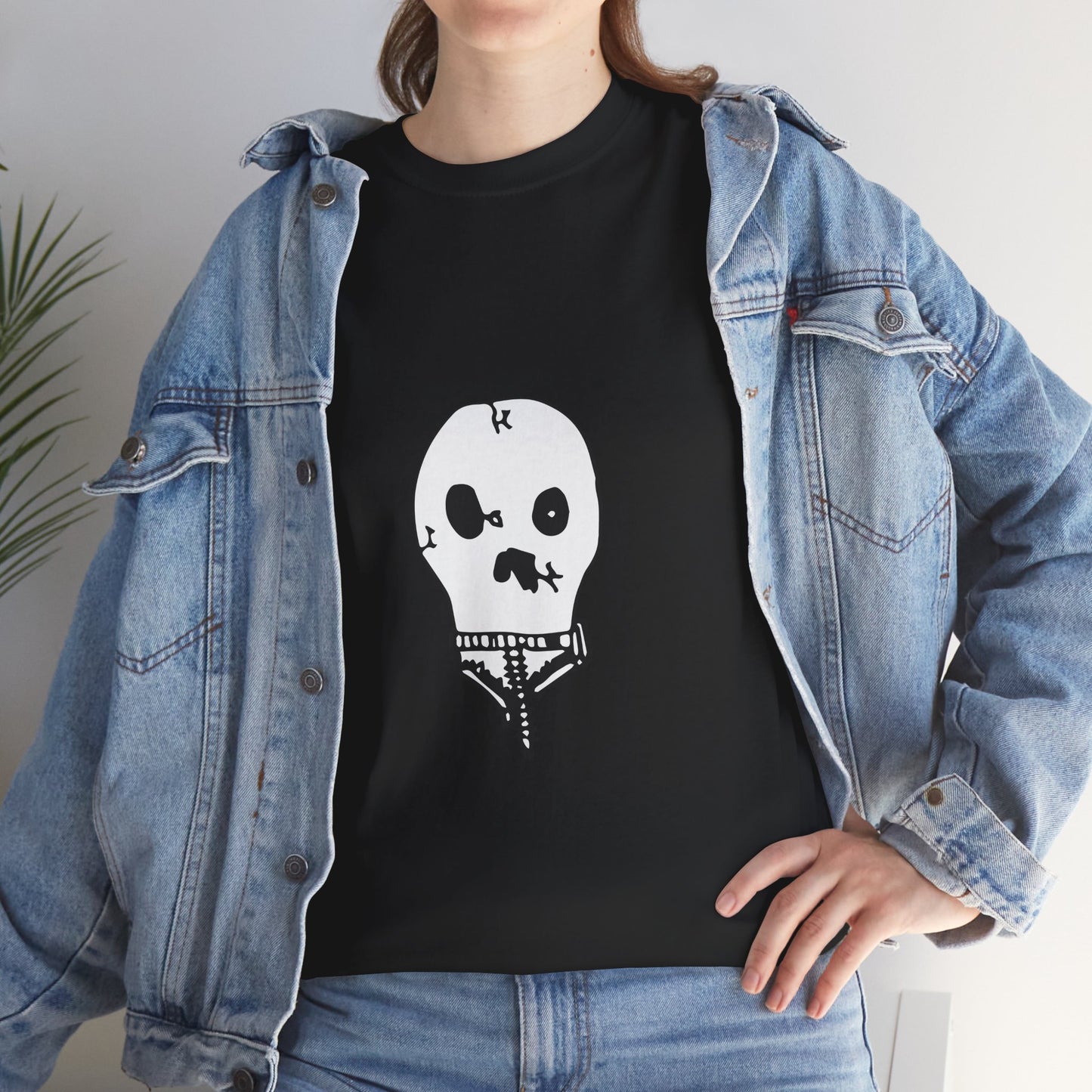 Nith OE Unisex Heavy Cotton Tee WITHERED SKELLY