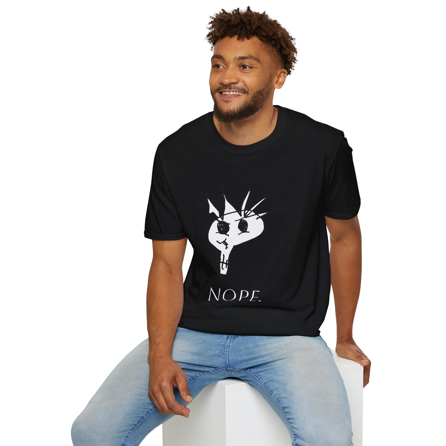 Nith OE Unisex Softstyle T-Shirt - SPIKE NOPE