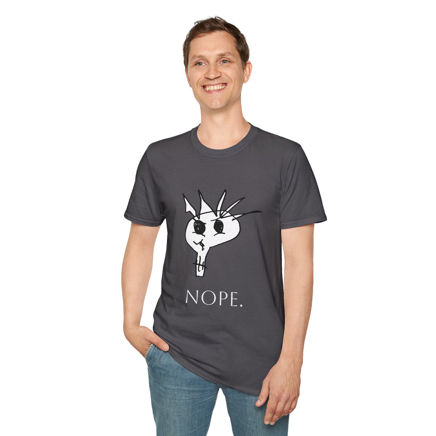 Nith OE Unisex Softstyle T-Shirt - SPIKE NOPE