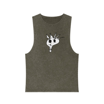 Nith OE Unisex Stonewash Tank Top SPIKE