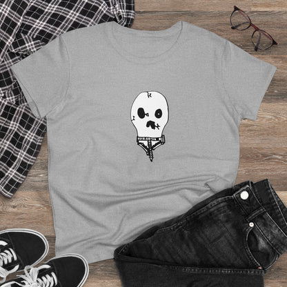 Nith OE Women's Midweight Cotton Tee WITHERED SKELLY