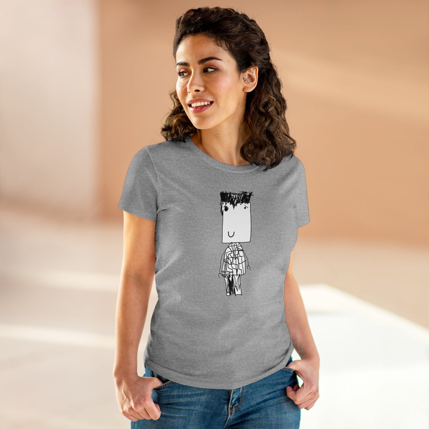 Nith OE Women's Midweight Cotton Tee BLOCKHEAD