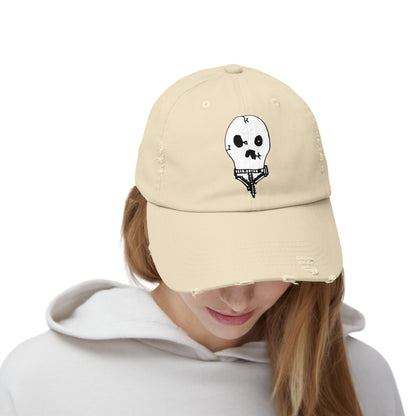 Nith OE Unisex Distressed Cap WITHERED SKELLY