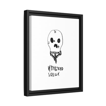 Nith OE Matte Canvas, Framed WITHERED SKELLY