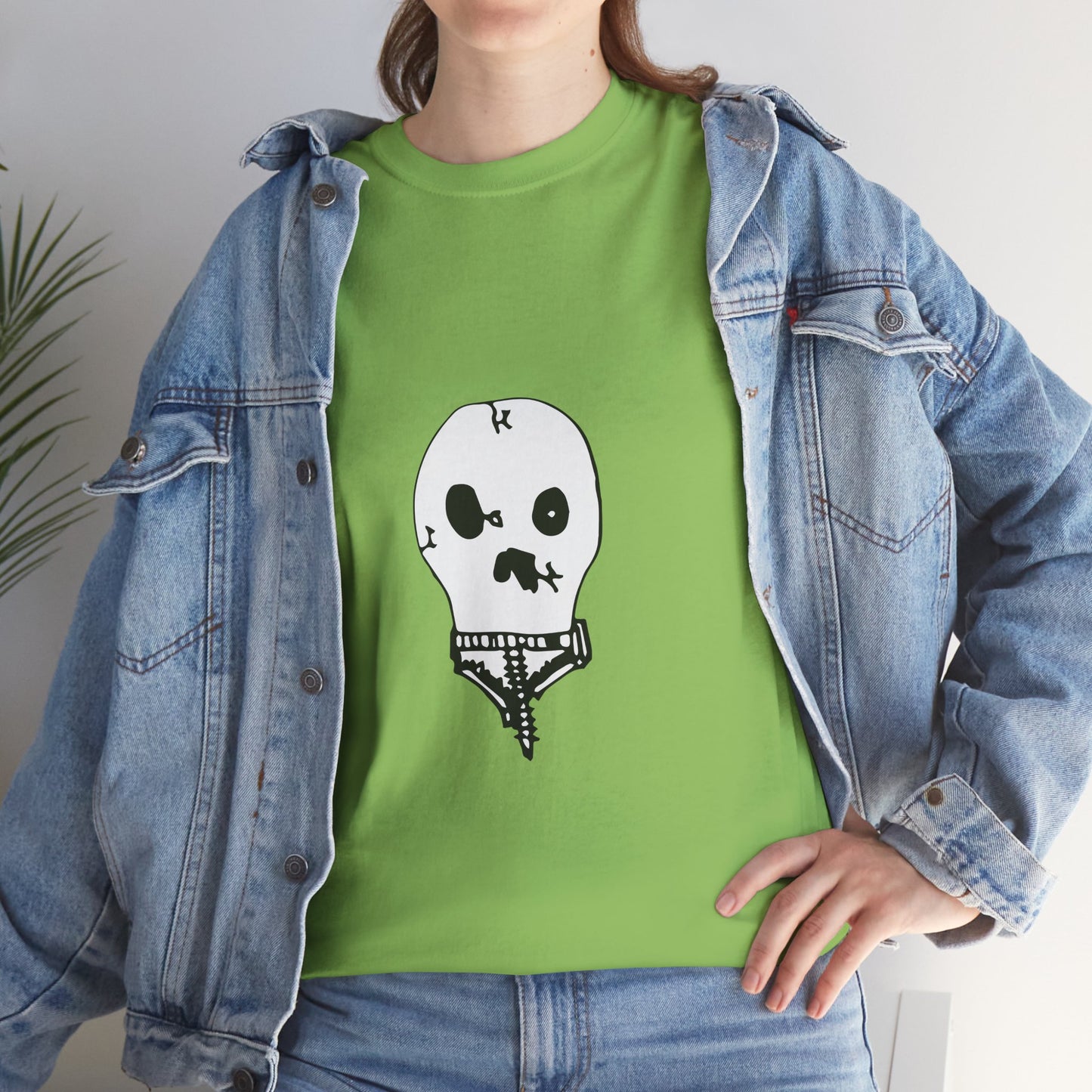 Nith OE Unisex Heavy Cotton Tee WITHERED SKELLY